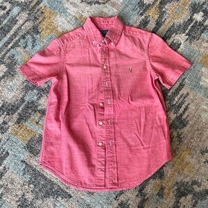 Polo by Ralph Lauren Pink Button Down Shirt for Kids